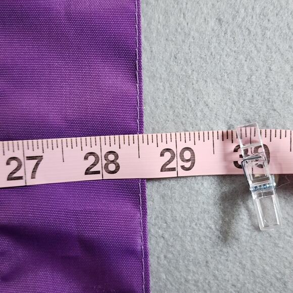 Pansies Purple Garden Flag Banner Double Sided Appliqued Yard 28"x42" Evergreen - Picture 5 of 6